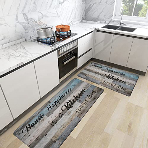 Kitchen Rugs and Mats Anti Fatigue for Floor Non Slip 2 Piece Set 17.7 –  Joanna Home